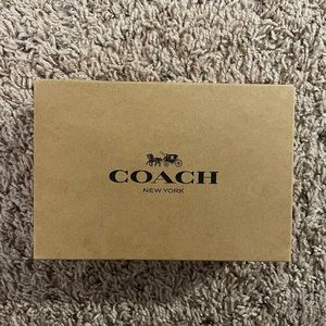 Coach men’s black wallet